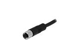 Baumer Straight Female 3 way M5 to M5 Actuator/Sensor Cable, 2m