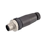 RS PRO Industrial Circular Connectors, 3 Contacts, M12 Connector, Plug, Male, IP67