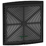 Schneider Electric NSY Series RAL 9005 Ventilation Grille, 148 mm Dia., 268mm H, 18mm D, 148mm W, For Use With ClimaSys