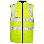 Supertouch Blue, Yellow Hi Vis Bodywarmer, XXXXL