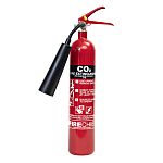 RS PRO 2kg Carbon Dioxide Fire Extinguisher for Electrical