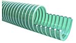 RS PRO PVC, Hose Pipe, 19mm ID, 24.6mm OD, Green, 30m