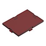 RS PRO ABS Filter for Use with Enclosures, 41.5 x 29.95 x 4.8mm