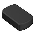 RS PRO Black ABS General Purpose Enclosure, 92.5 x 57 x 25mm