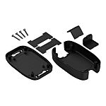 RS PRO Black ABS General Purpose Enclosure, 110 x 70 x 33mm