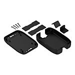 RS PRO Black ABS General Purpose Enclosure, 135 x 95 x 33mm