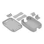 RS PRO Light Grey ABS General Purpose Enclosure, 135 x 95 x 33mm