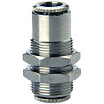 Camozzi 6000 Series Bulkhead, 8 mm to 8 mm, Tube-to-Tube Connection Style, 6590 8