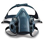 3M 7000077080 Series Half-Type Respirator Mask, Size M
