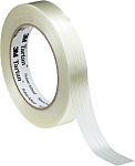 3M 7000095688 Transparent Packing Tape, 50m x 25mm