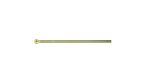 Thomas & Betts Cable Ties, 203mm x 2.4 mm, Natural Nylon, Pk-1000