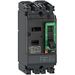 Schneider Electric ComPacT Electronic Circuit Breaker 125A 500V ComPacT NSX, 2 channels , Fixed