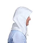 GUYARD CAGOULE 67155 White Chrome Tanned Protective Hood, Resistant to Hot Solid Projections, Molten Metal Splash