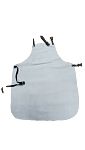 GUYARD White Reusable Leather Apron, 90mm