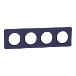 Schneider Electric Lighting Cover for use with Odace, 298mm Width,85mm Length, Clip Fixing