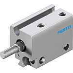 Festo Pneumatic Compact Cylinder - ADN-S-6-5-A-A-F1A, 6mm Bore, 5mm Stroke, ADN Series, Double Acting
