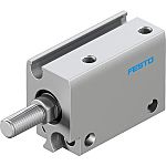 Festo Pneumatic Compact Cylinder - ADN-S-10-10-A-A-F1A, 10mm Bore, 10mm Stroke, ADN Series, Double Acting