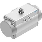 Festo DFPD Series 8 bar Single Action Pneumatic Rotary Actuator, 90° Rotary Angle