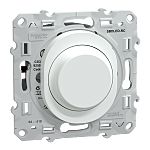 Schneider Electric 1 Way 1 Gang Push Button Dimmer Switch, 230V, 0.4W