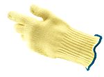 Ansell ActivArmr 43-113 Yellow Kevlar Cut Resistant, Heat Resistant Cut Resistant Gloves, Size 9