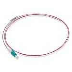 Schneider Electric LC to LC Simplex Multi Mode OM4 Fibre Optic Cable, 50μm, Light Blue, 1m