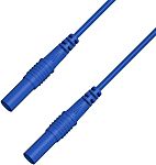 RS PRO Test Leads, 2.5A, 50V, Blue, 200cm Lead Length