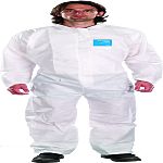 Ansell White Coverall, EN 1073-2, EN 1149-5, EN 14126, L