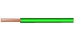 Kabeltronik LIH-T120 Series Green 0.14 mm² Hook Up Wire, 26 AWG, 18 x 0.1 mm, 100m, TPE Insulation, 065001403