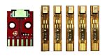 Infineon KITIM72D128VV01FLEXTOBO1 Evaluation Kit for Five Flex Boards And One Adapter Board for XENSIV MEMS microphones