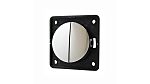 Berker Chrome Push Button Light Switch, 2 Gang, INTEGRO