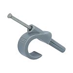 Nelco Grey Polyethylene hose clamp, 19mm Max. Bundle