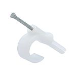 Nelco Clear Polyethylene hose clamp, 19mm Max. Bundle