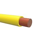 NEMIQ 50666 Series Yellow 1.5 mm² Hook Up Wire, 1, 10m, PVC Insulation, 50666-10