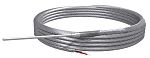 RS PRO PT100 Temperature Sensor, 3mm Dia, 100mm Long, +400°C Max