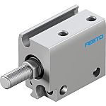 Festo Pneumatic Compact Cylinder - ADN-S-10-5-A-A-F1A, 10mm Bore, 5mm Stroke, ADN Series, Double Acting