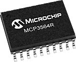 Microchip, Quad 24 bit- ADC 153.6ksps, 20-Pin TSSOP