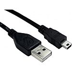 RS PRO USB 2.0, Male USB A to Male USB B, 480Mbps, 200mm