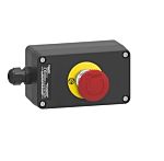 Schneider Electric Harmony Series Push to Make Emergency Stop Push Button, 40mm Cutout, 1 NC + 1 NC, IP65