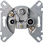SAT, TV Female Socket, Flush Mount