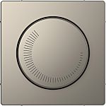 Schneider Electric Nickel-Plated Cover Plate Metal Faceplate & Mounting Plate