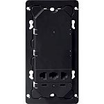 Schneider Electric MTN Black Plug Socket