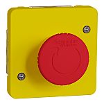 Schneider Electric Mureva Styl Series Rotary Emergency Stop Push Button, Surface Mount, IP55