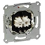 Schneider Electric Grey Push Button Light Switch, 1 Way, MTN