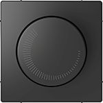 Schneider Electric Anthracite Grey Cover Plate Thermoplastic Faceplate & Mounting Plate