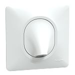 Schneider Electric Flush Mount Type Cable Outlet, 12mm Fixing Hole Diameter
