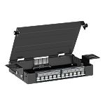 Schneider Electric Actassi Series Male Ethernet Connector, Cable, Cat5e, Cat6, Cat6a, STP, UTP Shield Straight 12 Port