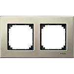 Schneider Electric Brown 2 Gang Light Switch Cover