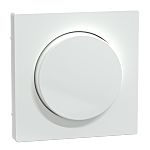 Schneider Electric White 1 Gang Cover Plate Thermoplastic Cover Plate