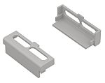 RS PRO Terminal Cover for Use with DIN Rail Enclosure