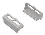 RS PRO Terminal Cover for Use with DIN Rail Enclosure